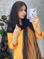 شال توری مشکی ساده - Image 5
