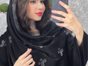 شال پاپیون نگینی