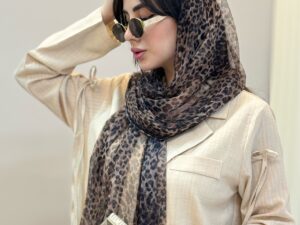 شال توری پلنگی
