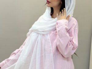 شال سفید شایلین