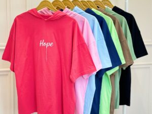 تیشرت کلاه‌دار Hope