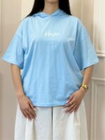 تیشرت کلاه‌دار Hope - Image 2