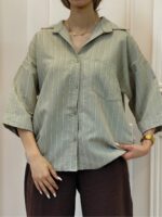 شومیز پانچ راه راه - Image 5