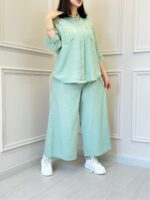 شومیز شلوار پلیسه - Image 6