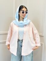 شومیز لینن تک جیب - Image 8