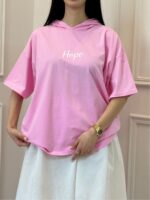 تیشرت کلاه‌دار Hope - Image 8