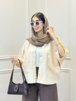 شومیز لینن پانچ - Image 9