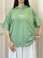 تیشرت کلاه‌دار Hope - Image 6