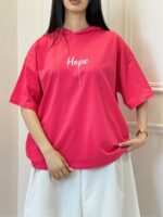 تیشرت کلاه‌دار Hope - Image 5