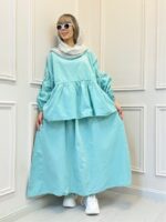 شومیز دامن دو جیب
