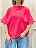 تیشرت یقه گرد قلب - Image 8