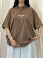 تیشرت کلاه‌دار Hope - Image 9