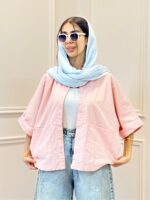 شومیز لینن پانچ - Image 11