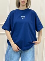 تیشرت یقه گرد قلب - Image 7