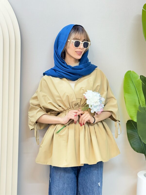 مانتو عروسکی کمرکش - Image 4