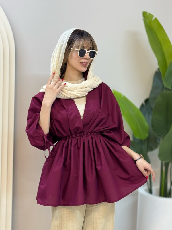 مانتو عروسکی کمرکش - Image 6