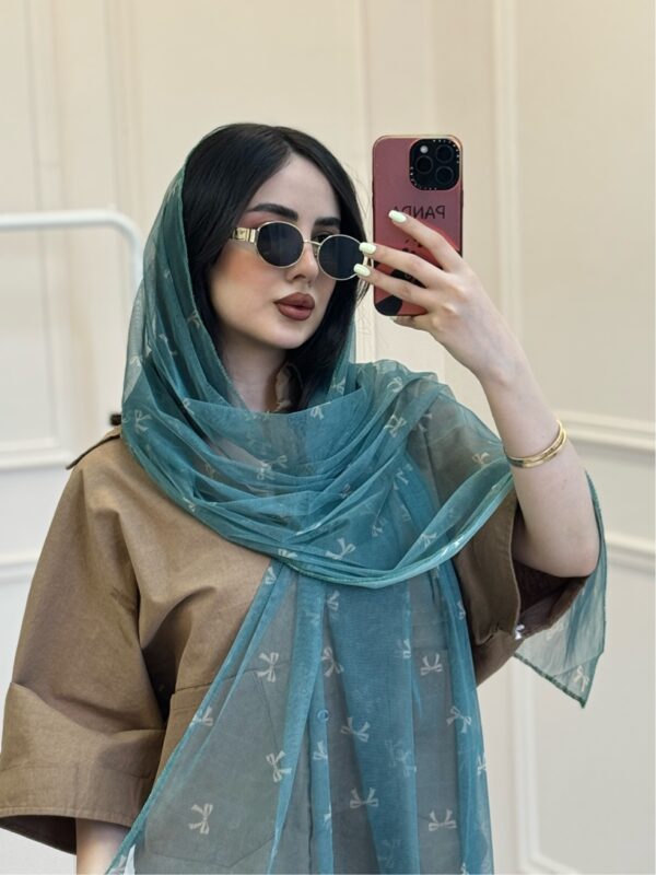 شال توری پاپیون - Image 7