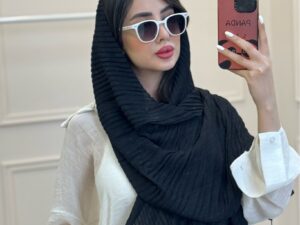شال صدفی مشکی
