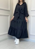 شومیز دامن پایین گره - Image 3