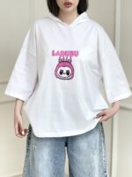 تیشرت کلاه دار لبوبو - Image 7
