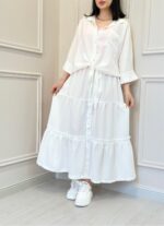 شومیز دامن پایین گره - Image 2