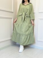 شومیز دامن پایین گره - Image 6