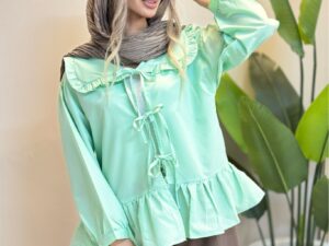 مانتو یقه چین