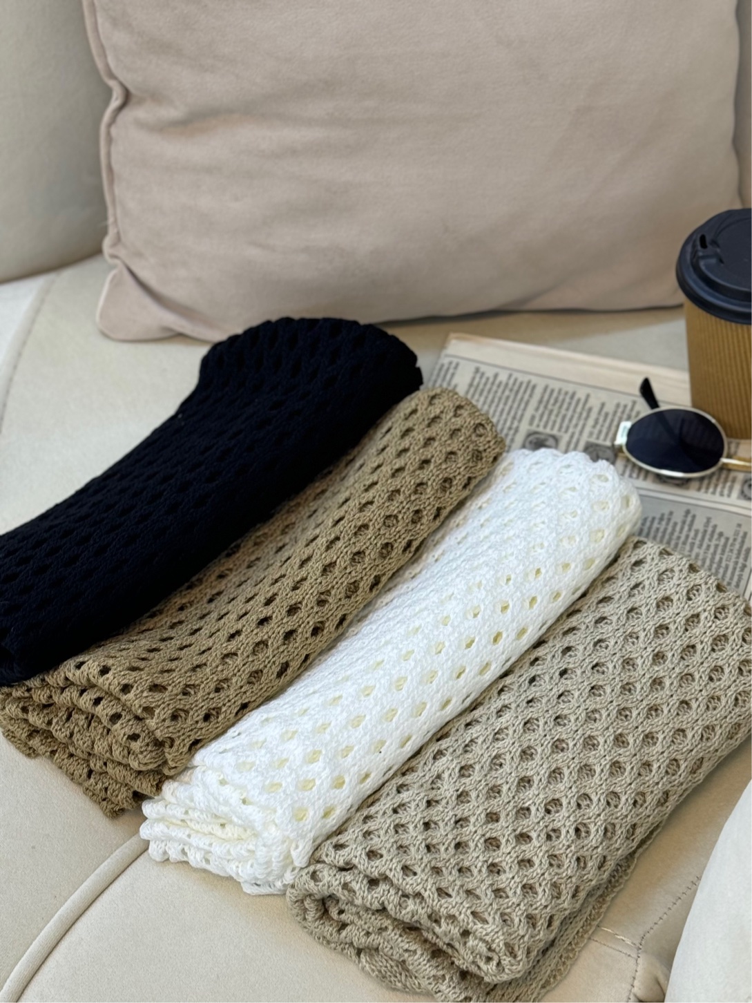 DC29E20D-6A70-48E1-A32C-90606086A59E شال رینگی قلاب بافی - Image 1