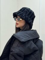 باکت خز مشکی تیارا - Image 3