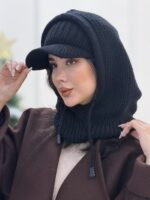 ست(هدبند نقابدار و‌ کلاه‌سرهمی) - Image 2